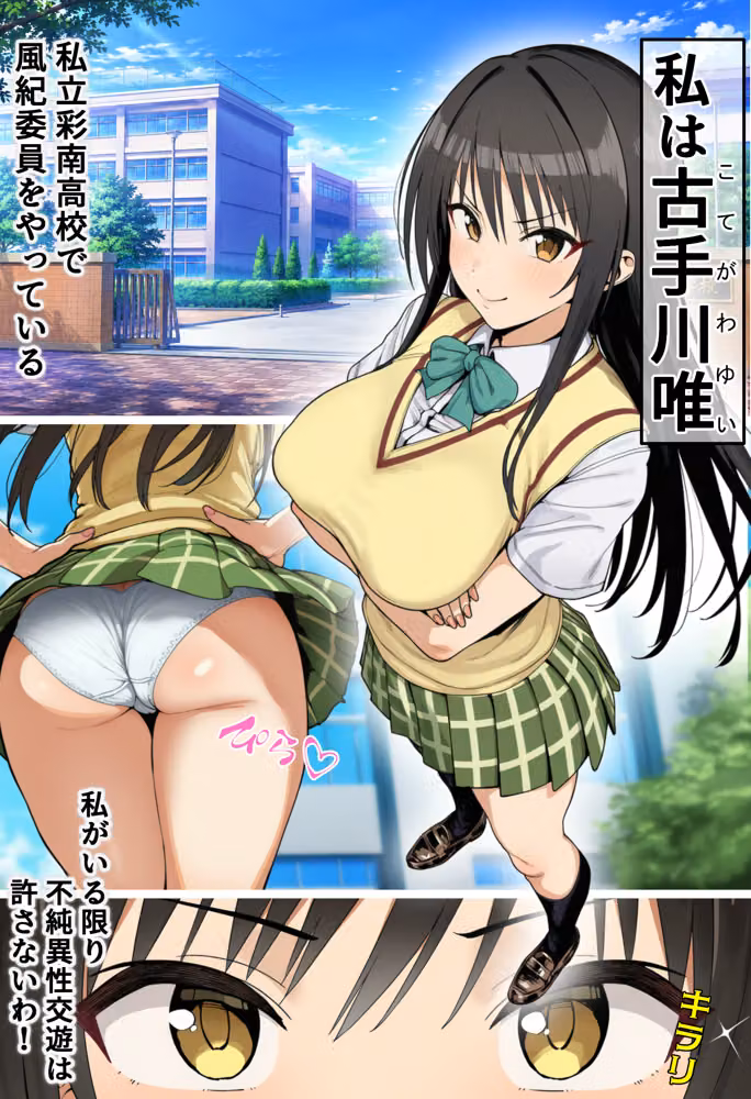 校則改変された学校でヤリチンに寝取られるヒロイン達（古手川・ヤミ・春菜・ララ） hitomiエロ漫画raw サンプル画像005