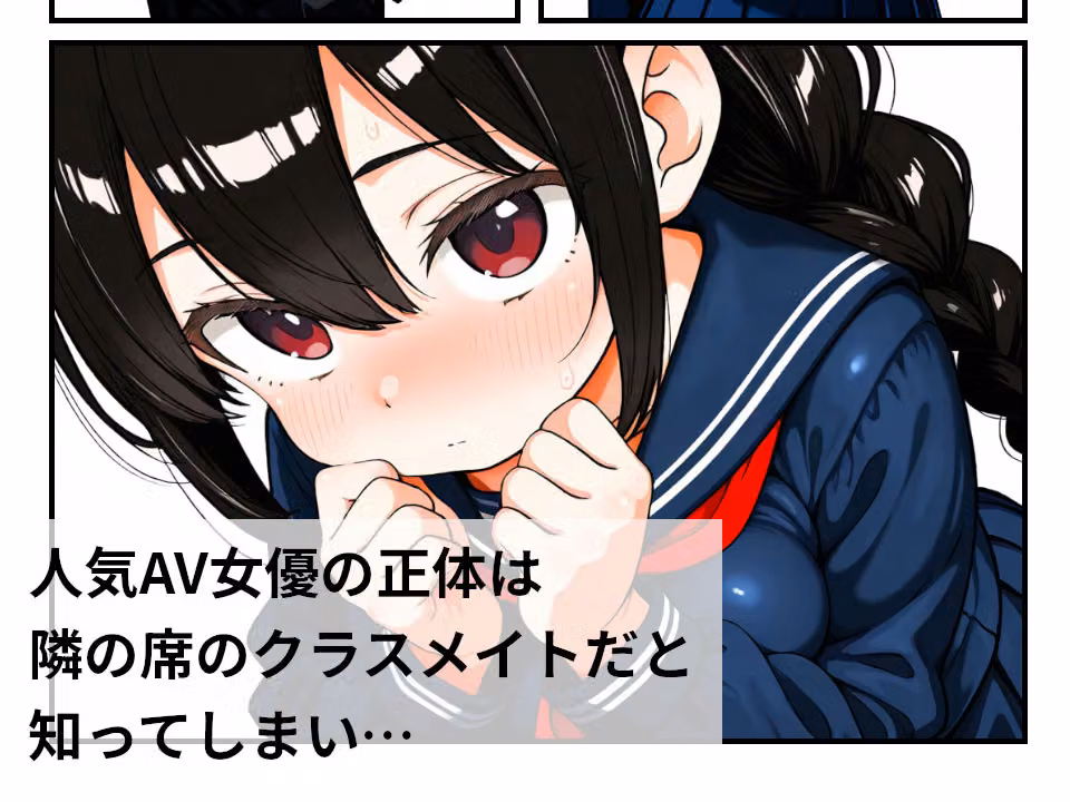 隣の席のAV女優 hitomiエロ漫画raw サンプル画像003