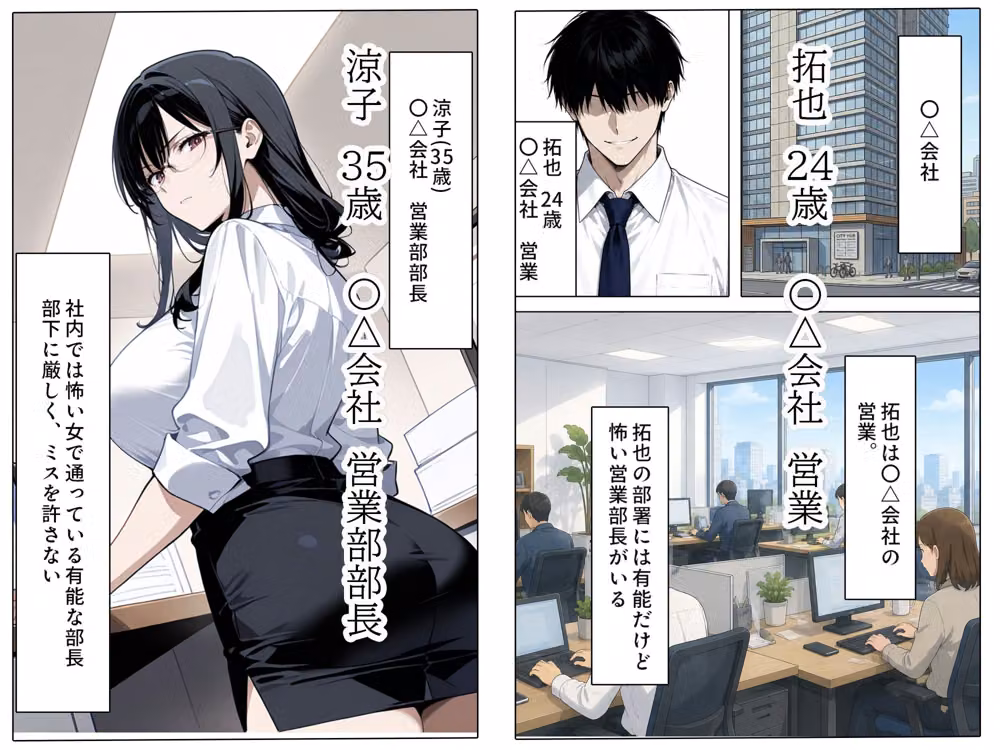 ムカつく上司をオレの性処理係にした話 hitomiエロ漫画raw サンプル画像001