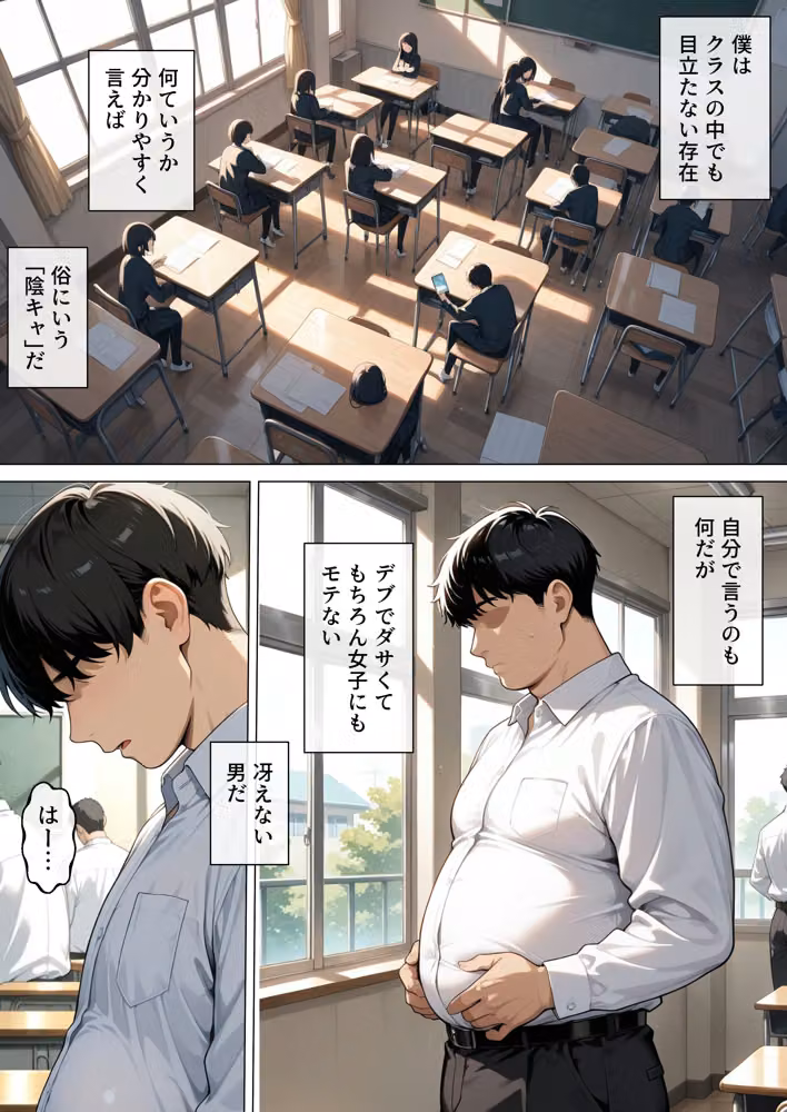 いじめてくるヤンキー女子が、屋上では僕のチ○ポでイキ狂う hitomiエロ漫画raw サンプル画像001