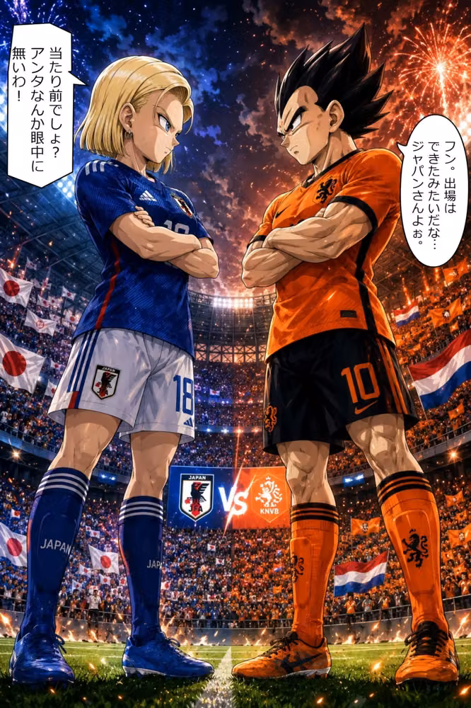 【総集編120枚超】18号×ベジータ 禁断ロッカールーム 1〜3完全収録 プライドを賭けた汗だく即ハメ hitomiエロ漫画raw サンプル画像001