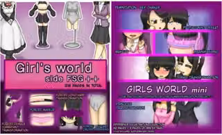 Girls world side FSG＋＋ ＆ Girls world mini Two-piece set