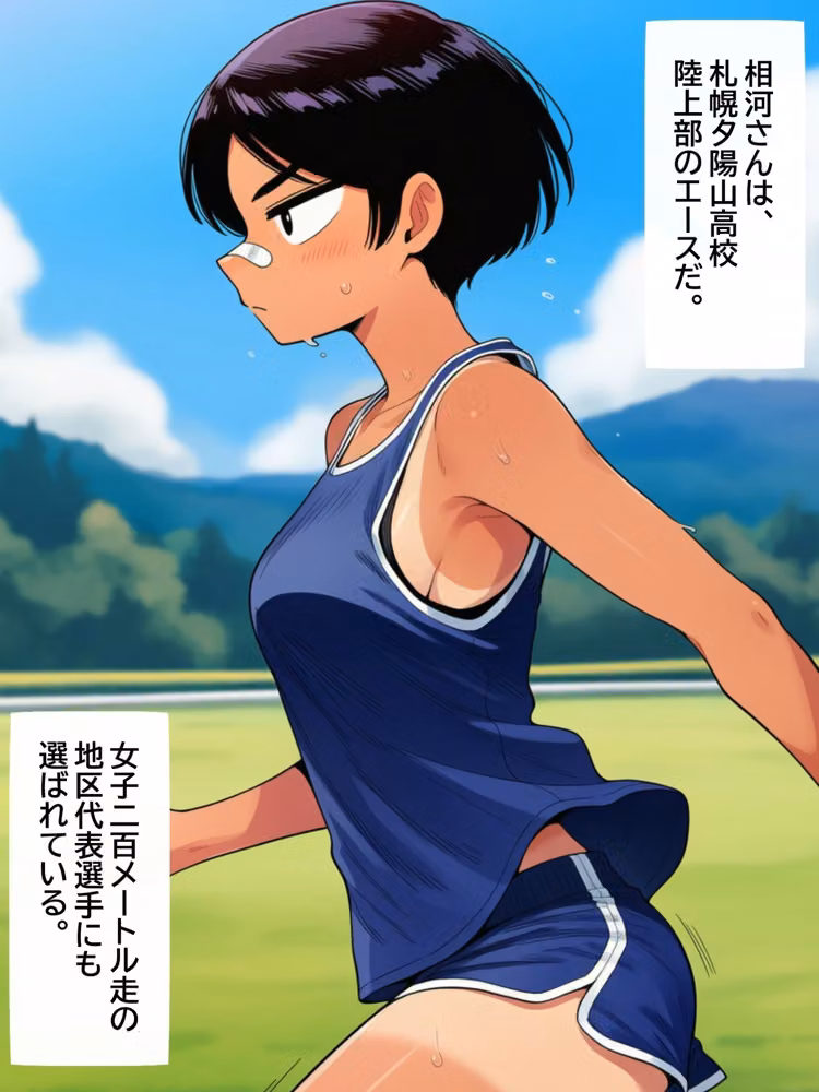 僕が片思いしてたボーイッシュ女子が、ヤリチンサッカー部員に孕まされるまで。 hitomiエロ漫画raw サンプル画像001