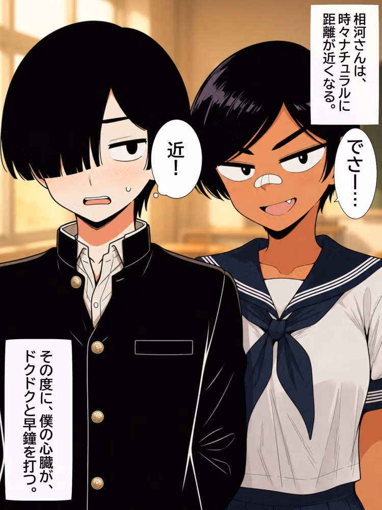 僕が片思いしてたボーイッシュ女子が、ヤリチンサッカー部員に孕まされるまで。 hitomiエロ漫画raw サンプル画像002