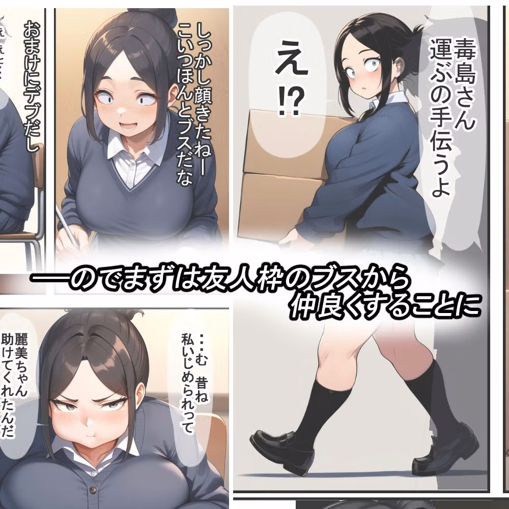 ブスに好かれた話 hitomiエロ漫画raw サンプル画像002