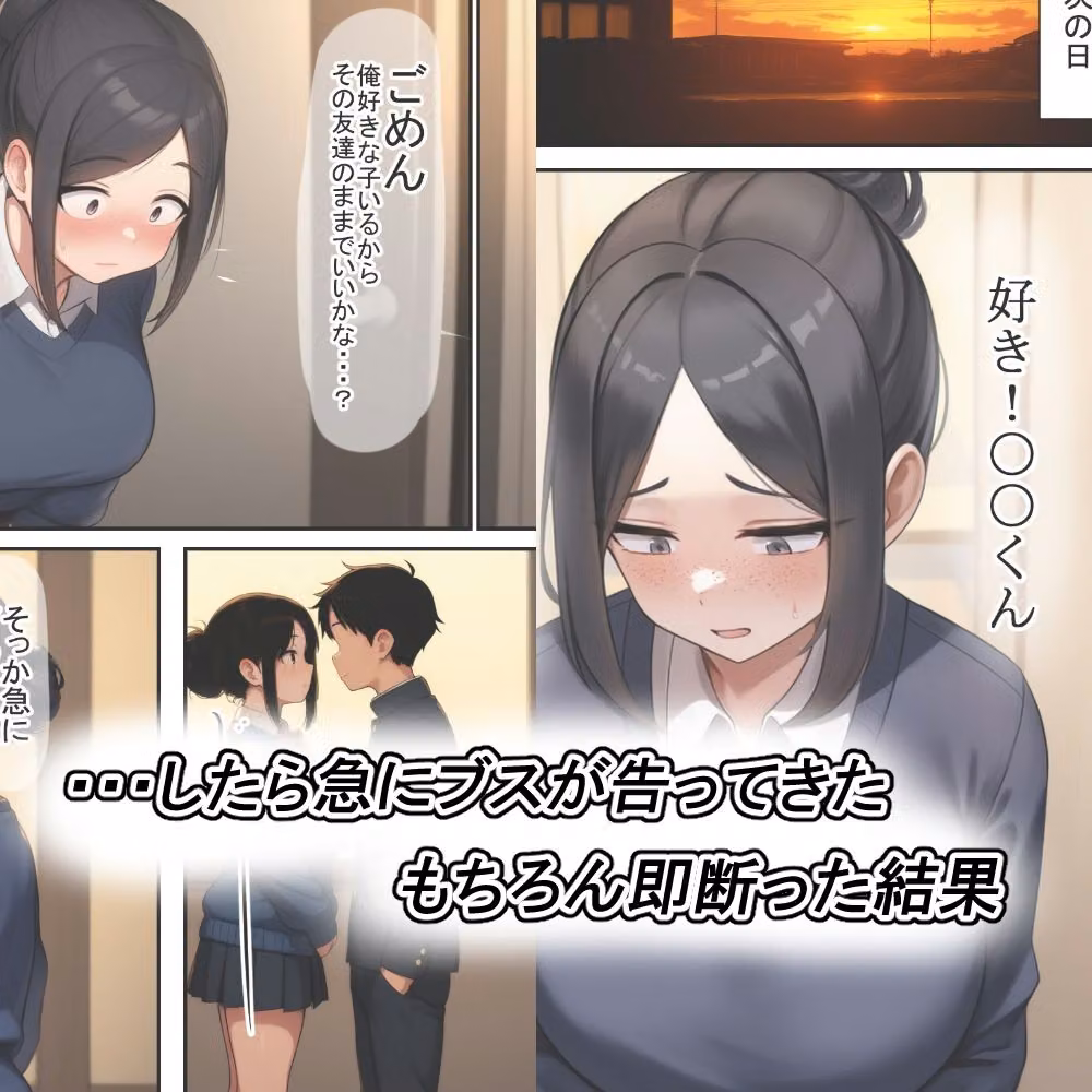 ブスに好かれた話 hitomiエロ漫画raw サンプル画像003