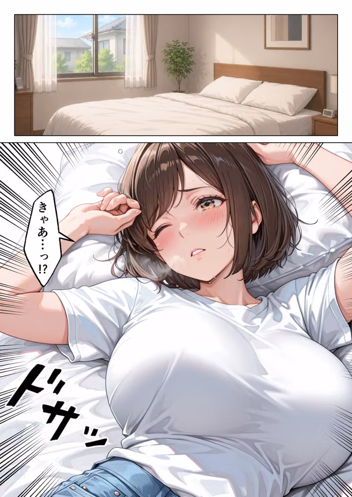 俺のことを子〇扱いする隣家の人妻をデカチンの虜にして中出し本気セックスした話 hitomiエロ漫画raw サンプル画像016