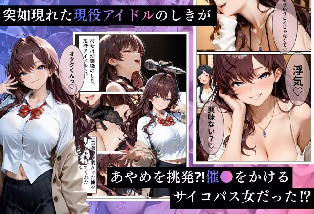 人生初めての浮気…人気アイドルの幼馴染に押し負けて朝から晩までハメまくり浮気中出し hitomiエロ漫画raw サンプル画像003