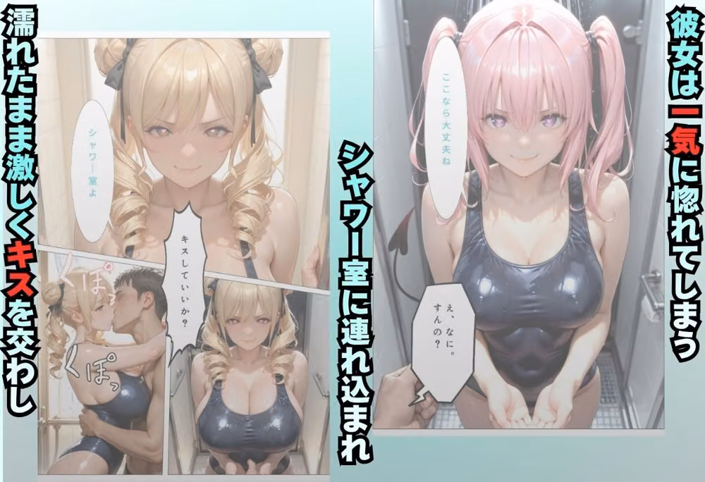 水泳スクールで出会った男に中出しされちゃいました hitomiエロ漫画raw サンプル画像002