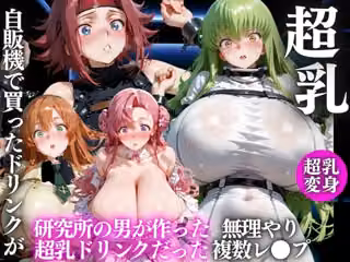 自販機のドリンクで超乳確定〜研究所で即ハメした話〜 コー●ギアス編