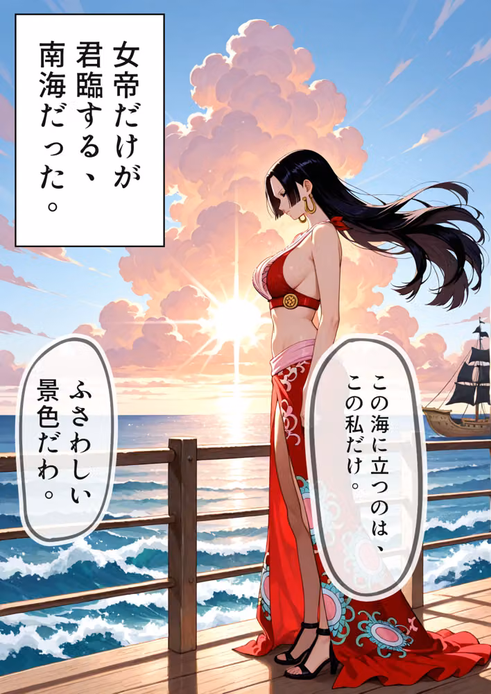 奴●海賊女帝 〜海楼石に囚われた高慢女帝、三日間の陥落〜 hitomiエロ漫画raw サンプル画像001