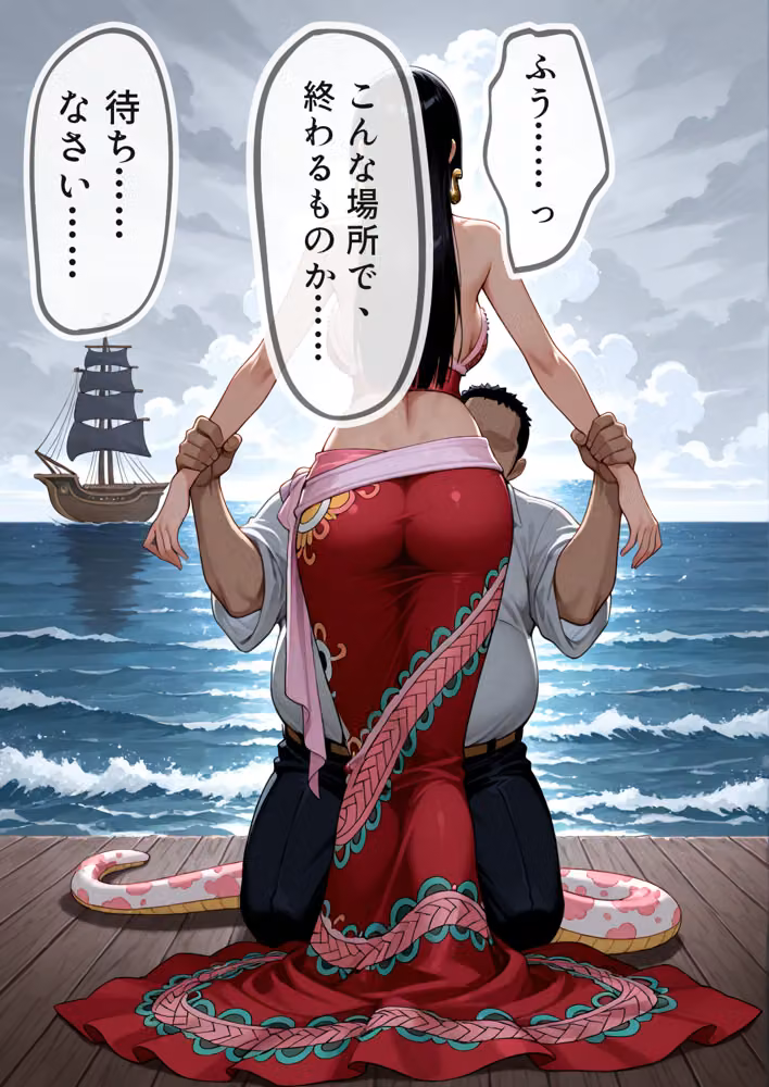 奴●海賊女帝 〜海楼石に囚われた高慢女帝、三日間の陥落〜 hitomiエロ漫画raw サンプル画像008