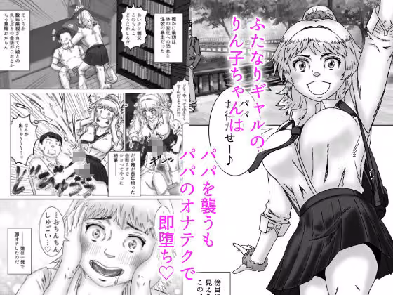 即堕ちふたなりギャル娘はお父さんとえっちがしたい hitomiエロ漫画raw サンプル画像001