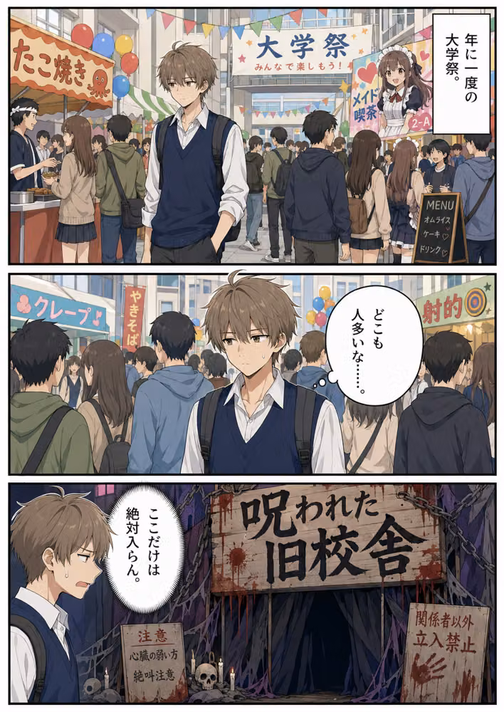 怖いなら、手つないであげる hitomiエロ漫画raw サンプル画像001