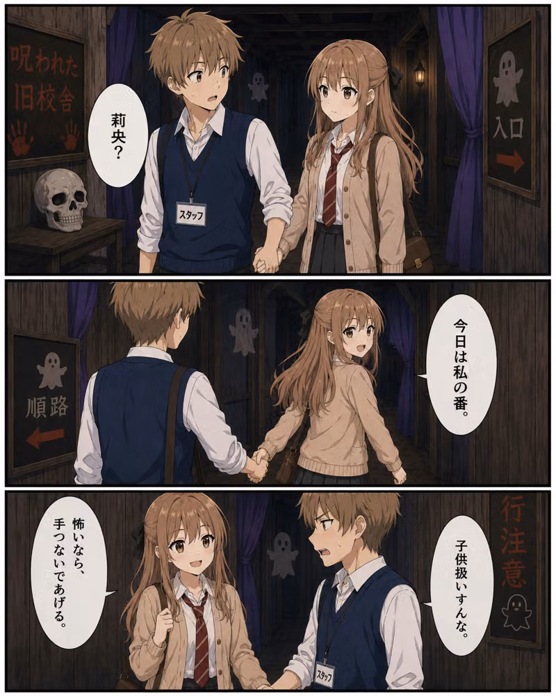 怖いなら、手つないであげる hitomiエロ漫画raw サンプル画像026