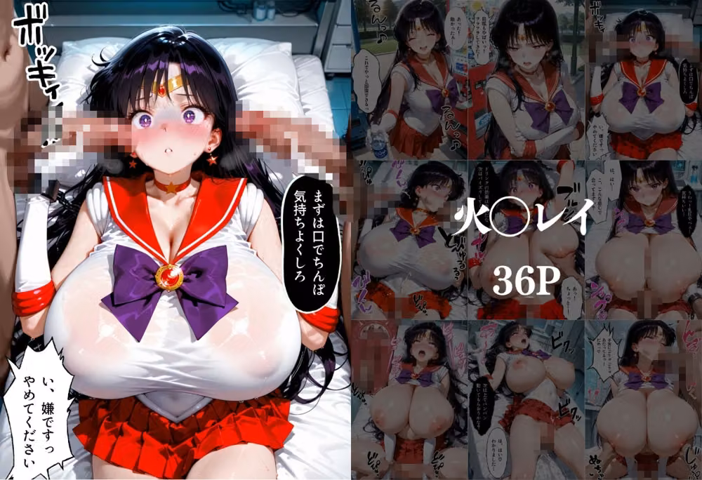 自販機のドリンクで超乳確定〜研究所で即ハメした話〜 美少女◯士セーラームーン編 hitomiエロ漫画raw サンプル画像002