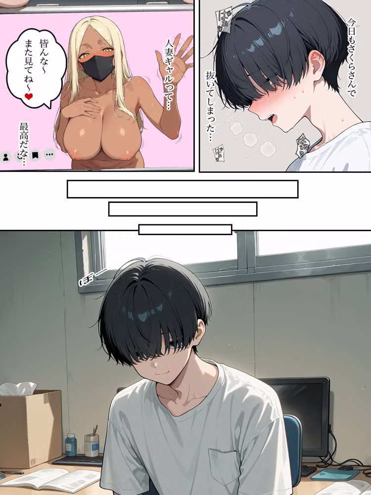 俺だけが知ってる爆乳人妻ギャルパイセンは実はエロ配信者だった話し hitomiエロ漫画raw サンプル画像020