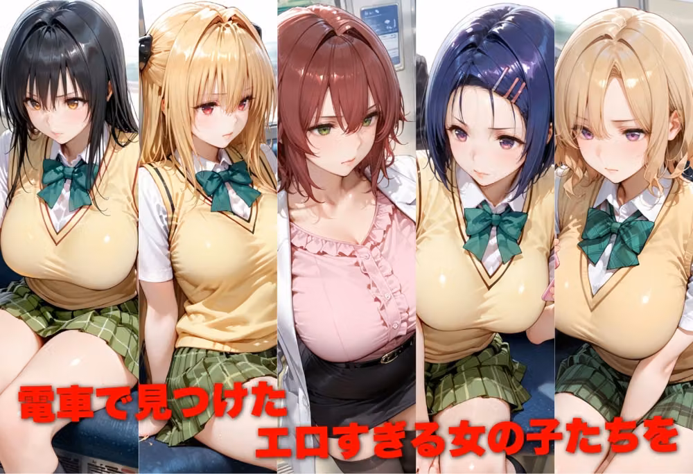 電車で痴●した美女をガラスに押し付けメス堕ちさせた話  ToL●VEる編 hitomiエロ漫画raw サンプル画像001