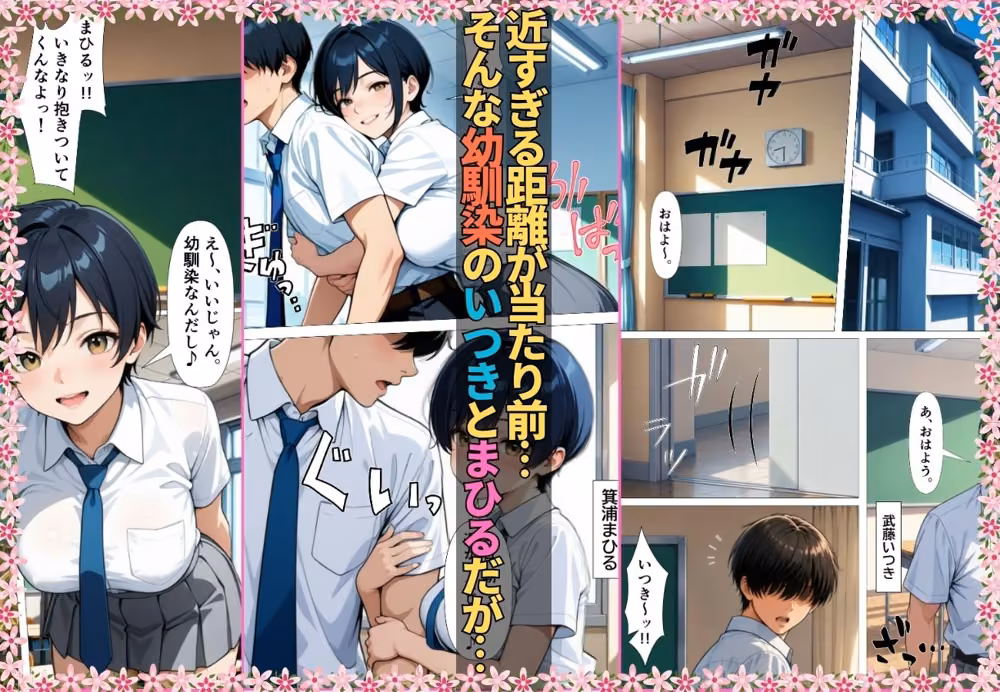 無自覚なボーイッシュ幼馴染が無防備すぎてガチンコいちゃらぶセックス【漫画】【女子校生】【あまあま】【初体験】【153p】 hitomiエロ漫画raw サンプル画像001