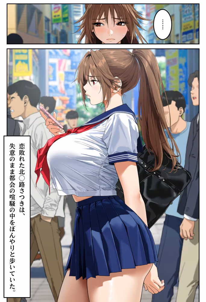 北●路さつきの憂鬱 =終わらないSEX配信= hitomiエロ漫画raw サンプル画像001