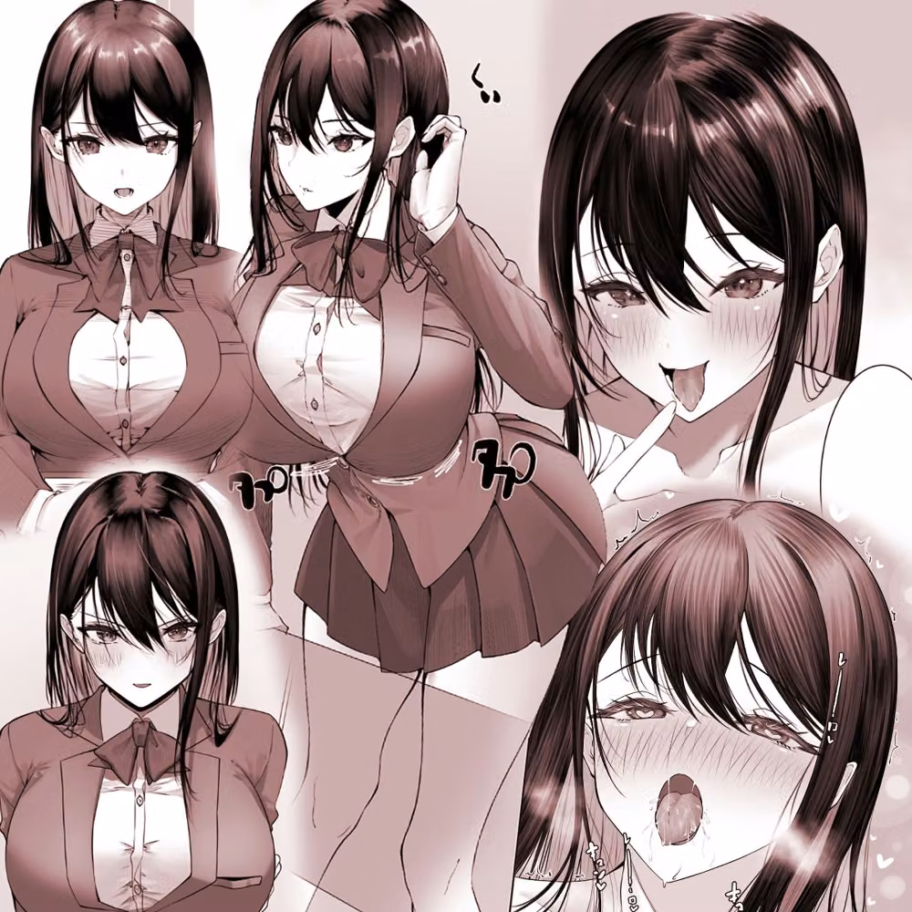 クールだけど押しに弱くて甘々になってしまう生徒会長 hitomiエロ漫画raw サンプル画像002