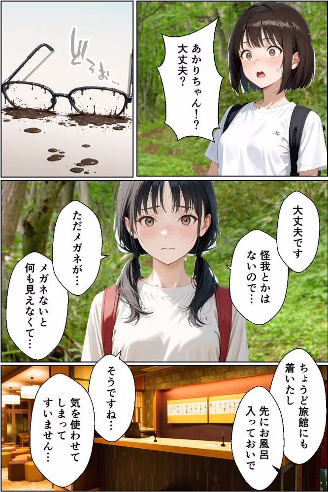 媚薬温泉 効果効能が凄すぎて 女子大生3人とハーレム hitomiエロ漫画raw サンプル画像008