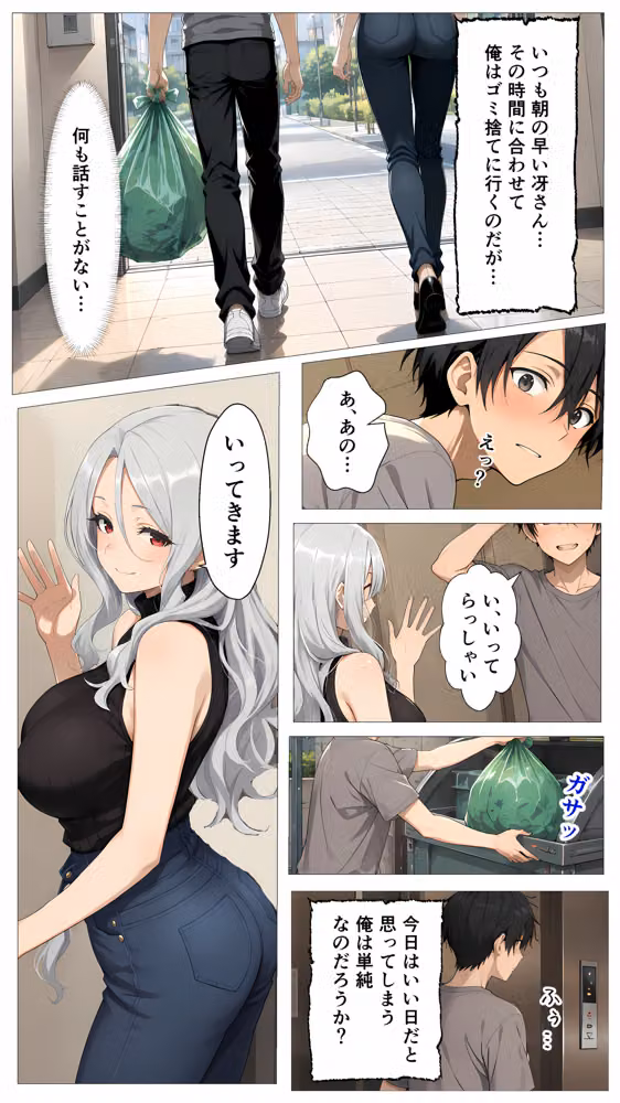 隣の部屋の年上美人（28）は酔うと性欲が止まらない巨乳痴女でした hitomiエロ漫画raw サンプル画像005