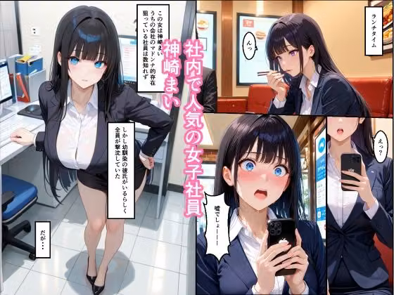 かわいい女子社員に睡眠薬盛って動画撮って脅して犯したらメス堕ちした話 hitomiエロ漫画raw サンプル画像001