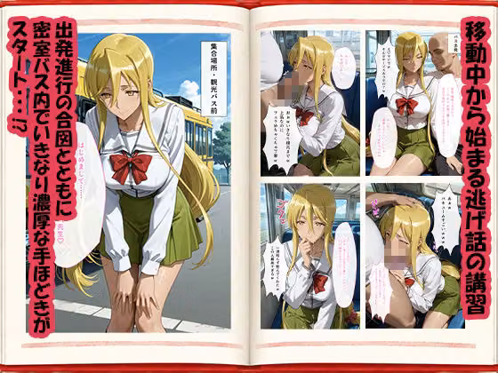 大人の妊活修学旅行〜学園◯示録キャラと過ごす孕ませ温泉旅〜 hitomiエロ漫画raw サンプル画像002