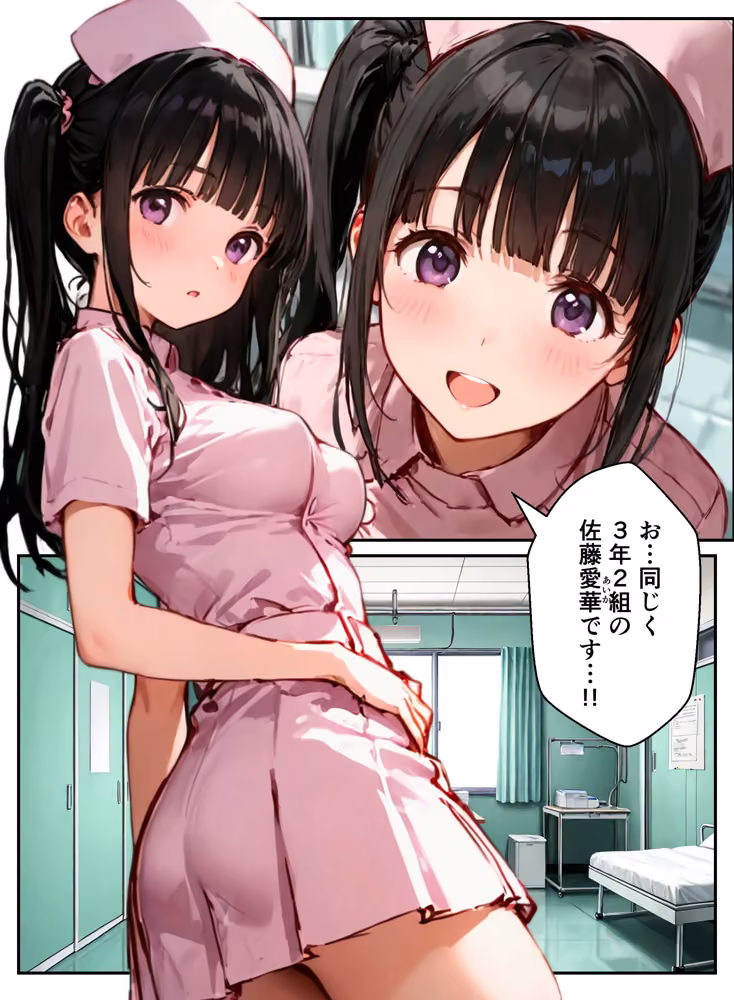 ナースの職場体験だったのに搾精病院に閉じ込められて密室で種付けされた話 hitomiエロ漫画raw サンプル画像003