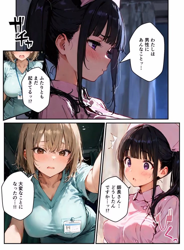 ナースの職場体験だったのに搾精病院に閉じ込められて密室で種付けされた話 hitomiエロ漫画raw サンプル画像030