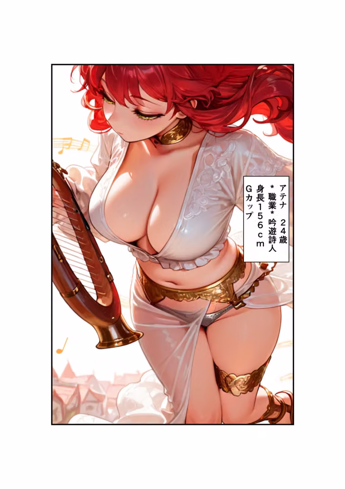 勇者PT壊滅計画 第二の標的・赤い吟遊詩人アテナ hitomiエロ漫画raw サンプル画像007