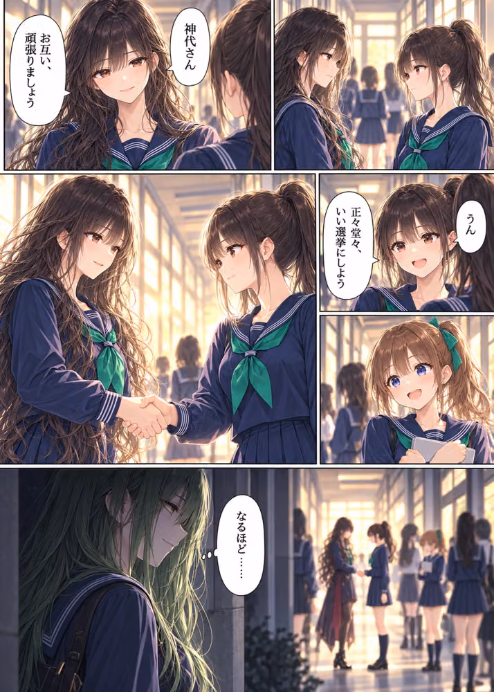 女子校洗脳大作戦（前半） hitomiエロ漫画raw サンプル画像008