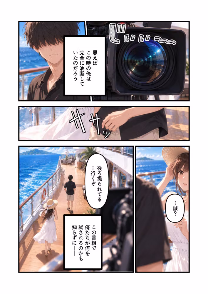 嫁と恋愛リアリティショーに参加したはずがNTRありだった件 hitomiエロ漫画raw サンプル画像003