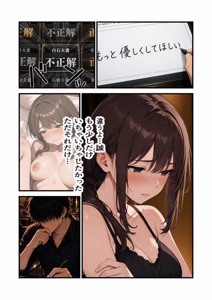 嫁と恋愛リアリティショーに参加したはずがNTRありだった件 hitomiエロ漫画raw サンプル画像033