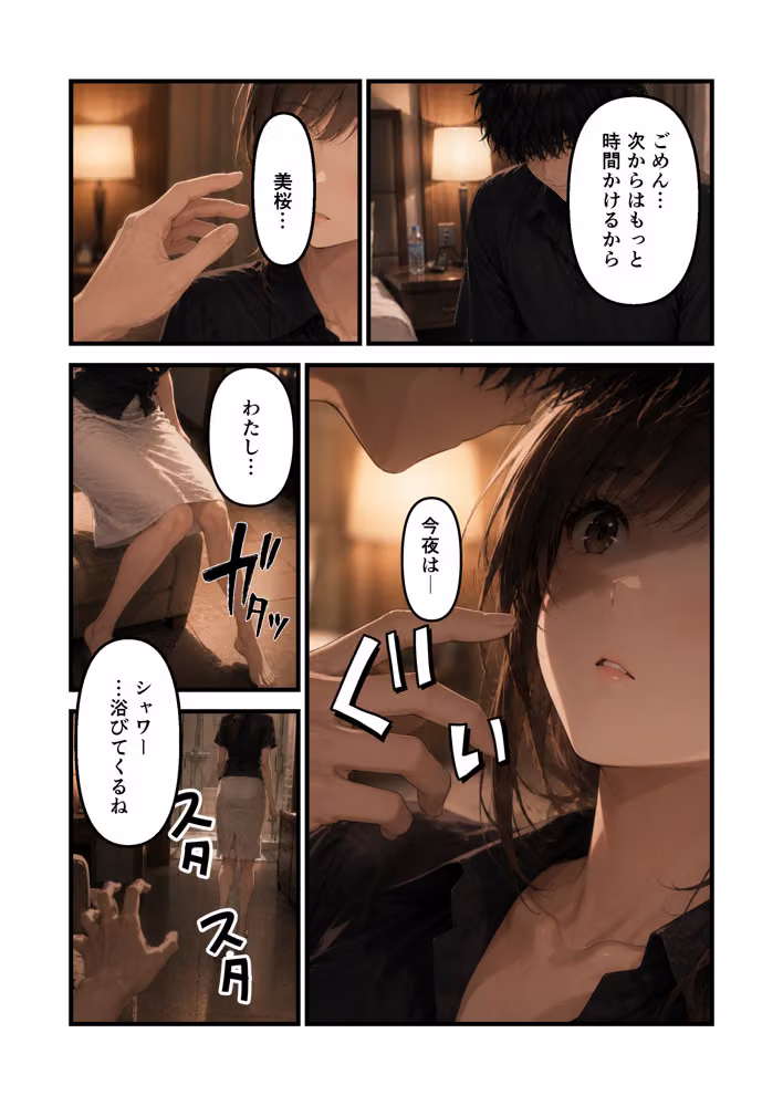 嫁と恋愛リアリティショーに参加したはずがNTRありだった件 hitomiエロ漫画raw サンプル画像041