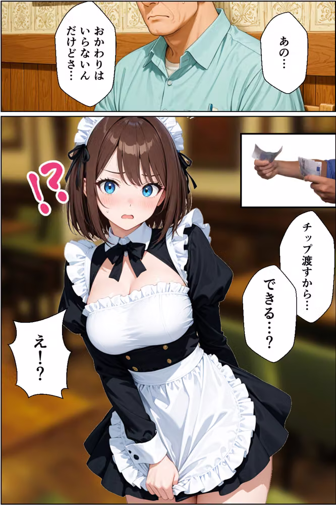 バブル時代に転生してノーパン喫茶でハーレムになった話 hitomiエロ漫画raw サンプル画像015