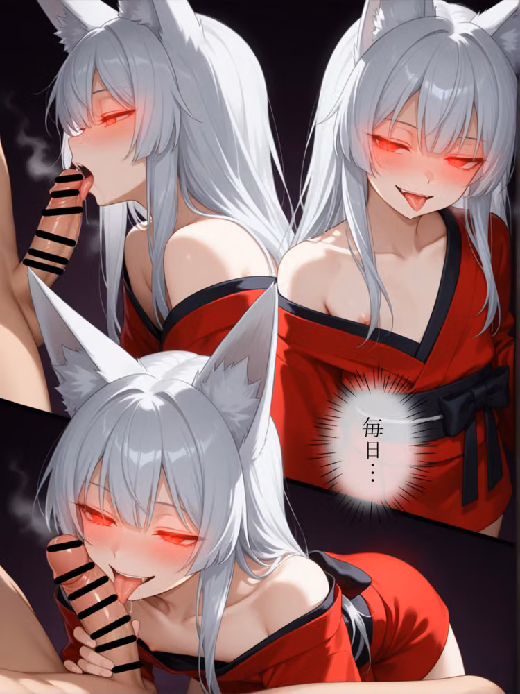 獣耳・男の娘の妖狐とエロい同棲生活 〜出会い編〜 hitomiエロ漫画raw サンプル画像005