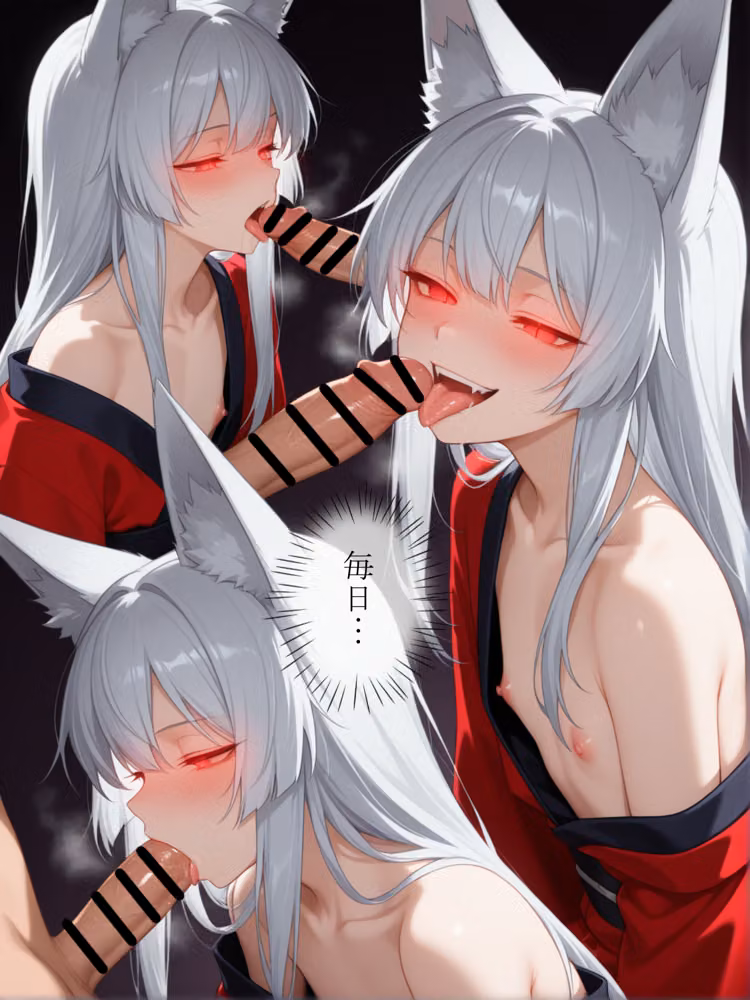 獣耳・男の娘の妖狐とエロい同棲生活 〜出会い編〜 hitomiエロ漫画raw サンプル画像006
