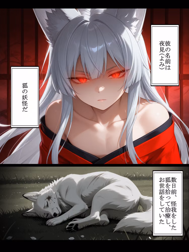 獣耳・男の娘の妖狐とエロい同棲生活 〜出会い編〜 hitomiエロ漫画raw サンプル画像014