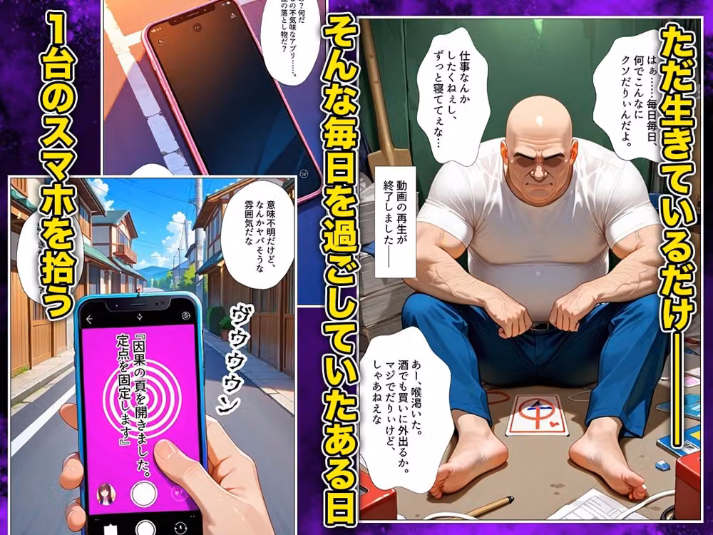 催●スマホおじさん〜女子校生孕ませ中出しハーレム化計画 閃〇カグラ 編 hitomiエロ漫画raw サンプル画像001