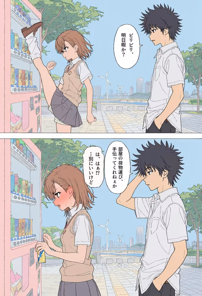 【漫画】とある美琴の羞恥体験 〜後輩と、あいつと、女王と〜 hitomiエロ漫画raw サンプル画像003