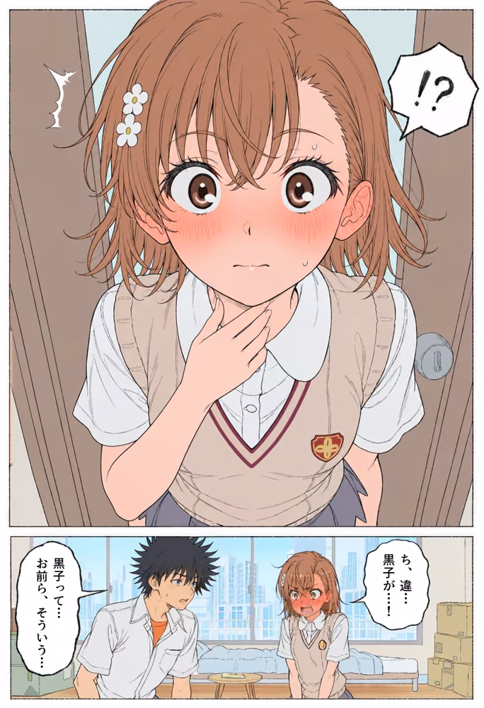 【漫画】とある美琴の羞恥体験 〜後輩と、あいつと、女王と〜 hitomiエロ漫画raw サンプル画像017