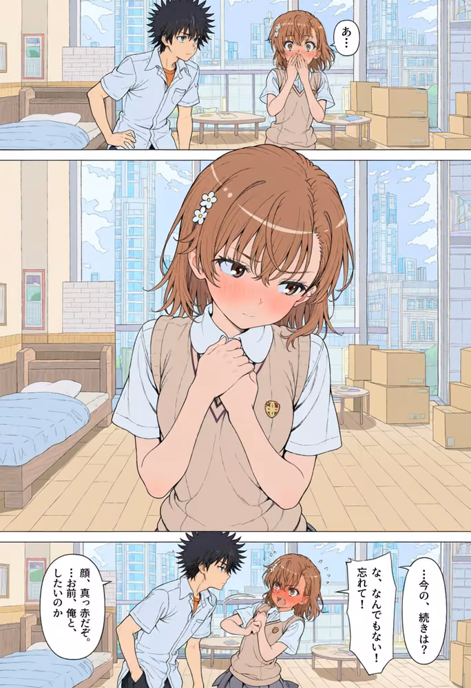 【漫画】とある美琴の羞恥体験 〜後輩と、あいつと、女王と〜 hitomiエロ漫画raw サンプル画像021