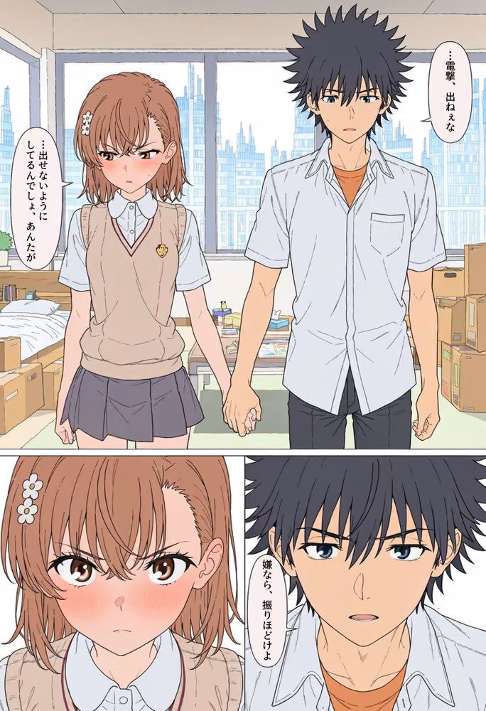 【漫画】とある美琴の羞恥体験 〜後輩と、あいつと、女王と〜 hitomiエロ漫画raw サンプル画像023