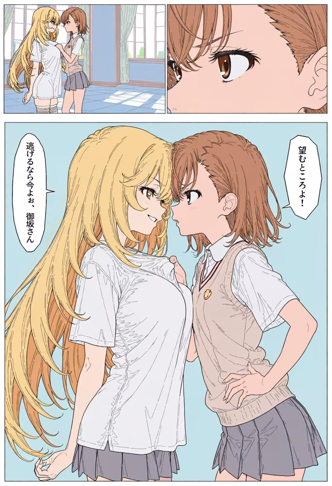 【漫画】とある美琴の羞恥体験 〜後輩と、あいつと、女王と〜 hitomiエロ漫画raw サンプル画像042