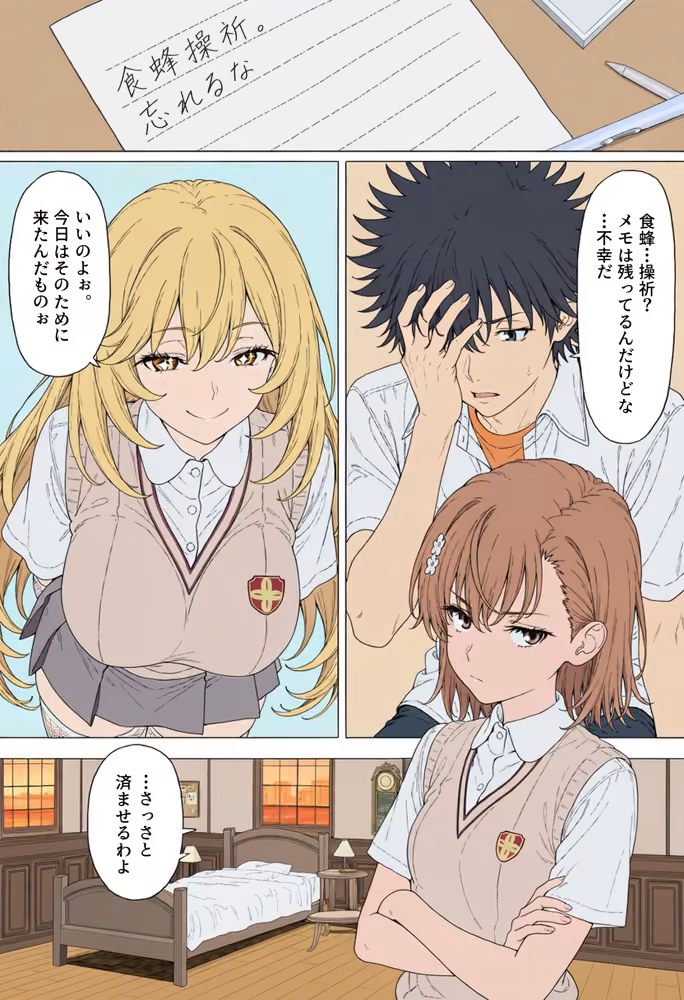 【漫画】とある美琴の羞恥体験 〜後輩と、あいつと、女王と〜 hitomiエロ漫画raw サンプル画像045