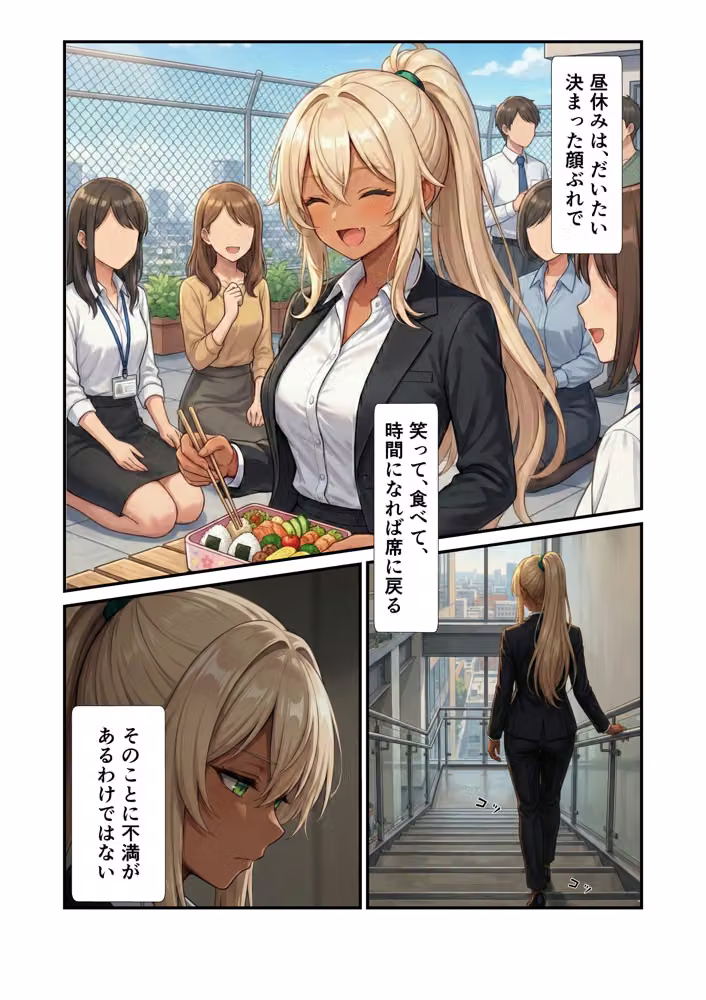 日常が崩壊し、メイド服の下で悦楽を求められるような話 hitomiエロ漫画raw サンプル画像004