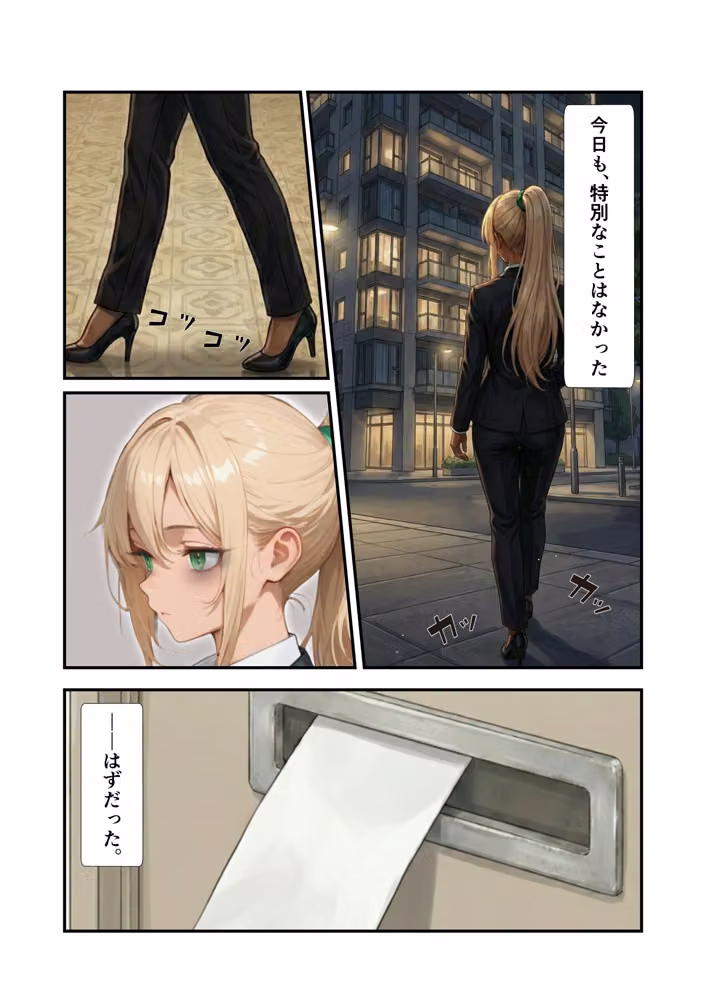 日常が崩壊し、メイド服の下で悦楽を求められるような話 hitomiエロ漫画raw サンプル画像005