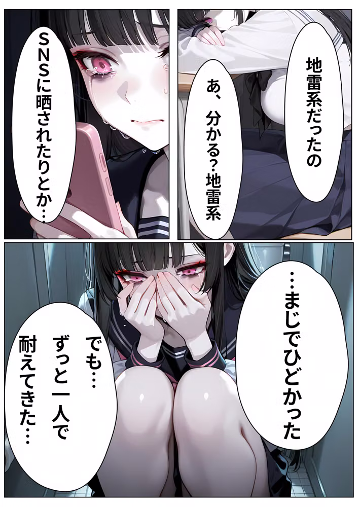 僕の彼女は地雷系〜発情・監視・同棲の総集編〜 hitomiエロ漫画raw サンプル画像019